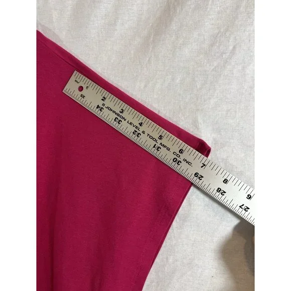 J Jill Women’s NWT 2X Pink Luxe Supima Scoop-Neck Tee - Picture 10 of 10